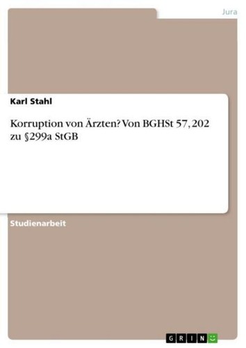 Korruption von ärzten - korruption,