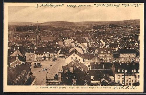 Ansichtskarte neunkirchen - ansichtskarte,