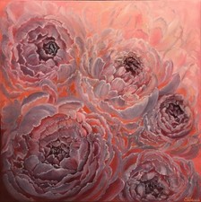 ölgemälde Blumen oil