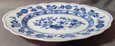 Blau Zwiebelmuster große