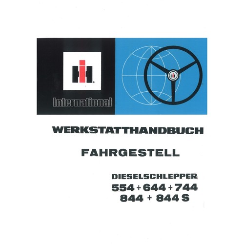 Ihc fahrgestell schlepper - fahrgestell, 554
