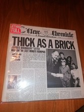 Jethro Tull - Thick As A Brick (Vinyl LP) Jahr 1972 mit Org. Zeitungs-Cover.