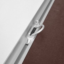 Zurröse, Zurrbügel, Zurrpunkt paarweise Humbaur Kofferanhänger verschiebbar 800N