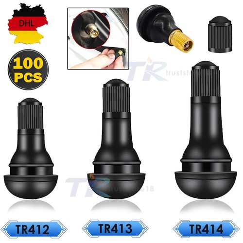 100x snap gummiventile kurz - 100x, snap-in