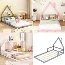 Kinderbett Flachbett Hausform