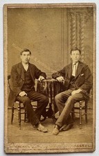 orig CDV Foto Fotografie Bild
