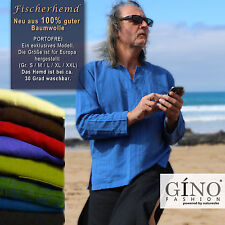 Neu Fischerhemd Hippie Freak