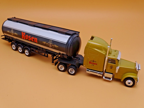 Werbetruck rosen sattelzug - rosen,