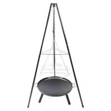 RedFire Schwenkgrill El Paso Schwarz, Durchmesser: 108 cm