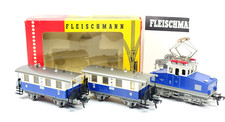 Fleischmann 4305 5053 Zahnradlok H0 1:87 Zahnradbahn Lok Wagen Edelweißbahn