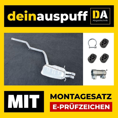 Endschalldämpfer für