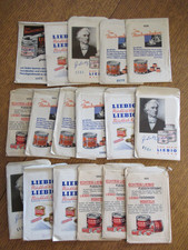17 alte Liebig Sammelbilder Tütchen keine Serie Reihe Konvolut Album vintage