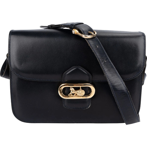 Celine blue boxcalf carriage - celine,