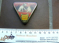 NADELDOSE für Grammophon-Schellack-needle tin  Dog & Baby Triangle NIPPER