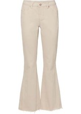 Neu Twill-Schlaghose Gr. 50 Ungefärbt Damen Hose Freizeit-Pants
