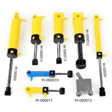 Technic Pneumatische Zylinder Pumpe Pneumatik Ventile Rohr Klemmbausteine 19482