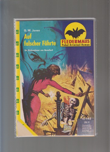 Thriller fledermaus nummer 145 - thriller,