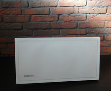Humax Flat H38D Single Flach-Satelliten-Antenne + Universal LNC weiß