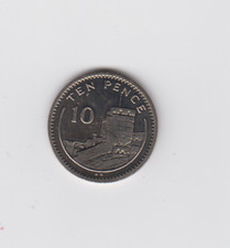 Gibraltar Ten Pence 1990