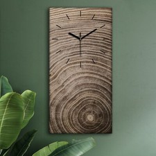 Wandkunst Leinwand Bild Uhr