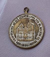 Antike seltene Bronzemedaille