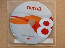 Nero 8 (Vollversion) , CD und Seriennummer