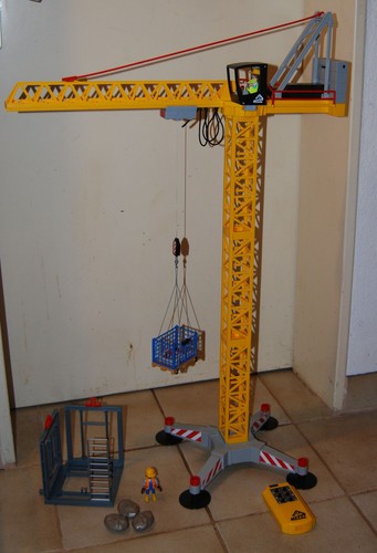 Playmobil großer kran - playmobil,