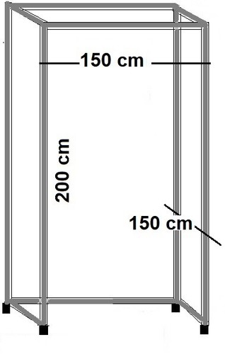 Freistehende umkleidekabine - freistehende,