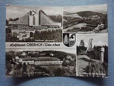 Old Postcard Oberhof Rennsteig