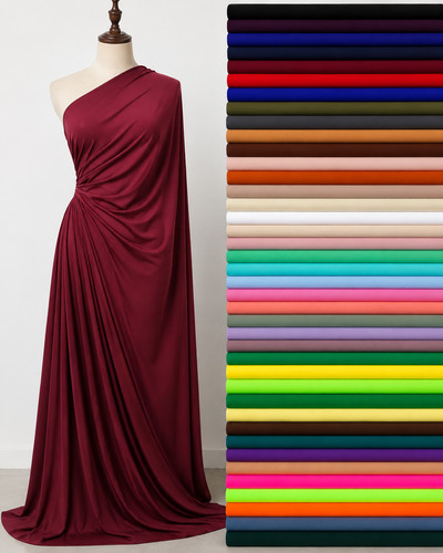 Unifarbener slinky jersey - unifarbener,