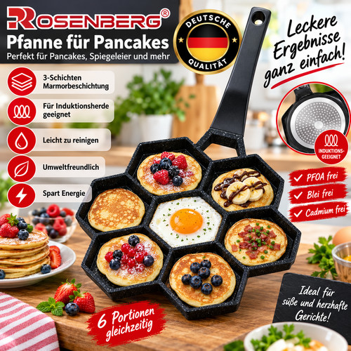 Eierpfanne pfannkuchen 7fach - eierpfanne,