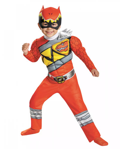Red power ranger dino charge - red,