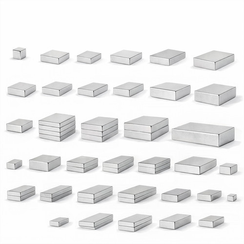 Neodym quader magnete - quader, nach