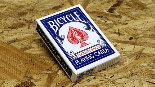 Bicycle maiden back - maiden, (blue)