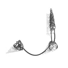 Neue Hohle Blumen Kette Offene