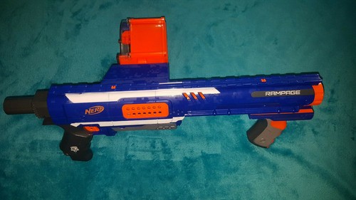 Nerf rampage elite blaster - rampage,