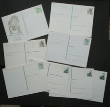 Bund: Posten mit Ganzsachen / Postkarten ab 1980-1994 - ungelaufen