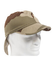  Echte französische Armee leichte Kampfkappe CCE Wüste tarnfarben Fischschwanzmütze