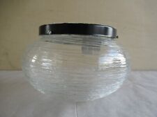 alte Deckenlampe vermutlich Peill & Putzler Glas 60er 70er Jahre Design