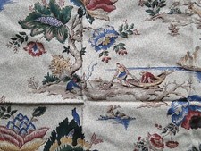 TrueVintage Vorhang ca. 76 x 90 cm altes Muster