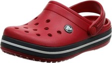 Crocs Unisex Crocband Clogs 100% Croslite Strandschuhe 38/39 Sandale Rot