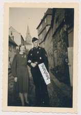 Foto Panzertruppe, Soldat mit