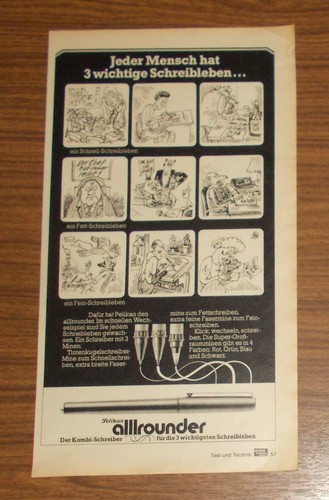 Seltene werbung pelikan - seltene,