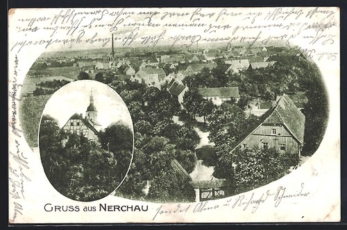 Nerchau partial view from the - view,