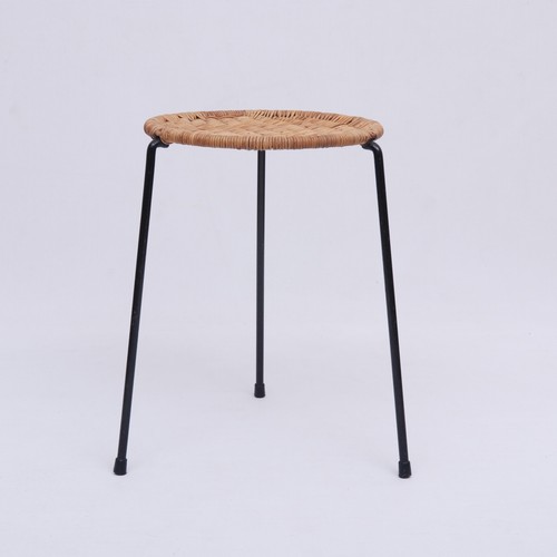 Vintage 50s hocker - vintage, stahl