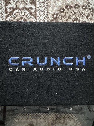 Crunch subwoofer mit - subwoofer, endstufe