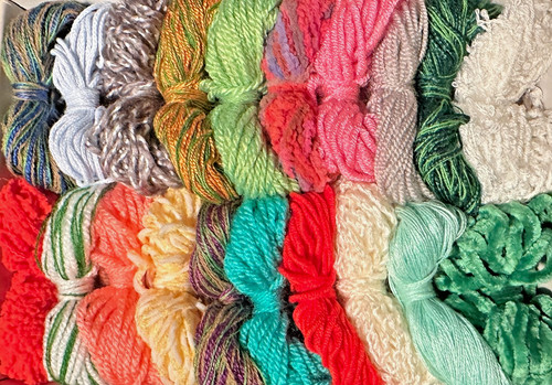 Neue wollreste zum basteln - 20,