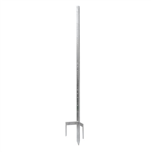 Metallpfahl 167cm verzinkt - metallpfahl,