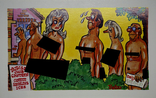 Meer comic frech gewagte - frech,
