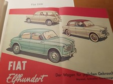 FIAT 1100 -  PROSPEKT  -